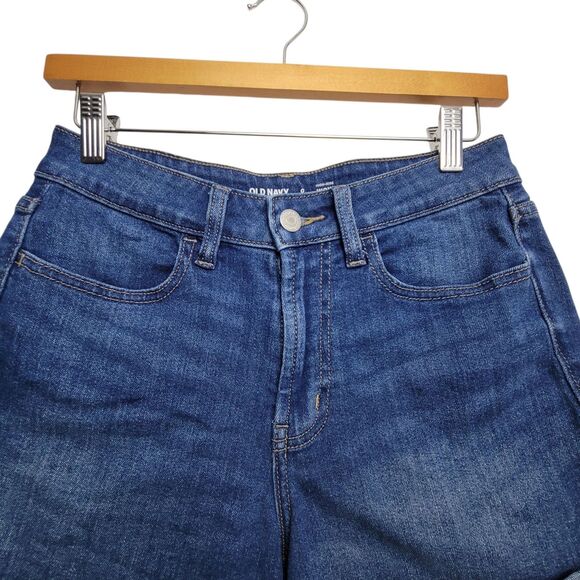 Old Navy Cuffed High Rise Wow Jean Shorts Size 0 - Picture 3 of 7